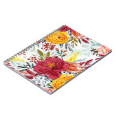 美しいバラ ノートブック (左側)