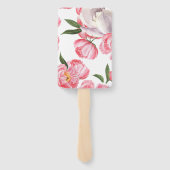 美しいバラ ハンドファン (裏面)