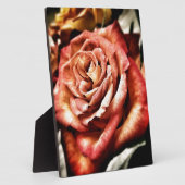 美しいバラ フォトプラーク (側面)