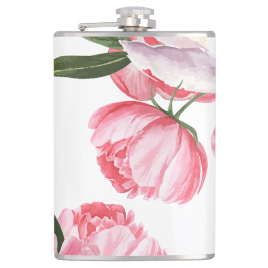 美しいバラ フラスク (正面)