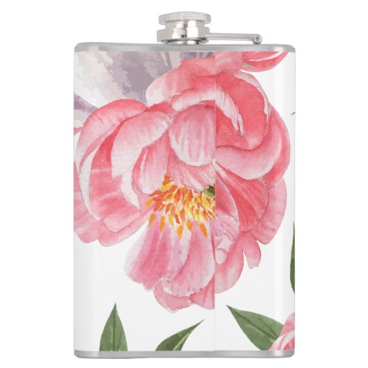 美しいバラ フラスク (裏面)