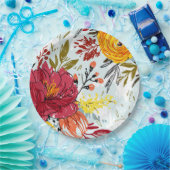 美しいバラ ペーパープレート (パーティー)