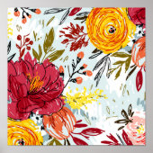 美しいバラ ポスター (正面)