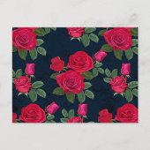 美しいバラ ポストカード