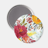 美しいバラ マグネット (正面/裏面)