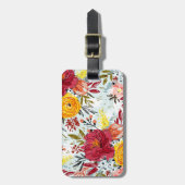 美しいバラ ラゲッジタグ (正面縦)