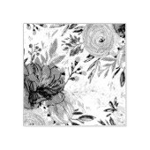 美しいバラ ラバースタンプ (インプリント)