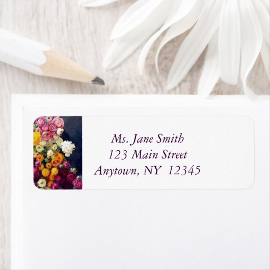 美しいバラ ラベル (インサイチュ)