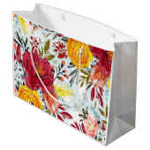 美しいバラ ラージペーパーバッグ (裏面アングル)