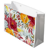 美しいバラ ラージペーパーバッグ (正面アングル)