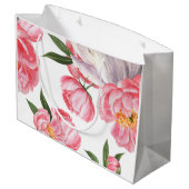 美しいバラ ラージペーパーバッグ (裏面アングル)