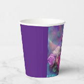 美しいバラ 紙コップ (右)