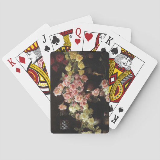 美しいバラ(by Joseph DeCamp) トランプ (裏面)