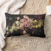 美しいバラ(by Joseph DeCamp) ランバークッション (ブランケット)