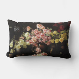 美しいバラ(by Joseph DeCamp) ランバークッション