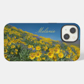 美しいバルサムルートの花開き iPhoneケース (裏面横)
