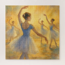 美しいバレエステージ水彩画