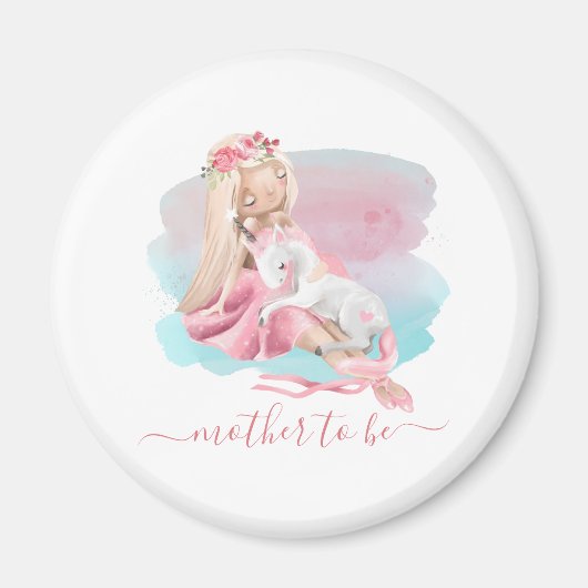 美しいバレリーナの母は磁石になる マグネット (正面)