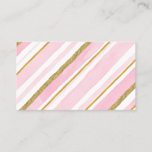 美しいバレリーナブックスベビーカード 名刺 (裏面)