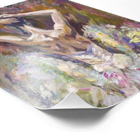 美しいバレリーナ絵画のアクリルの贈り物 フォトプリント            (角)