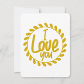 美しいバレンタインデーの挨拶 ノートカード (裏面)