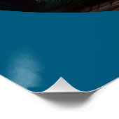 美しいバロックスタイルクリスマスツリー ポスター (コーナー)