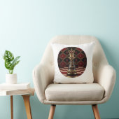 美しいバロック様式のチェスのピース – 女王 クッション (椅子)