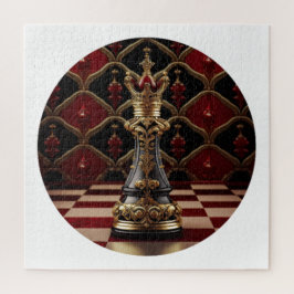 美しいバロック様式のチェスのピース – 女王 ジグソーパズル