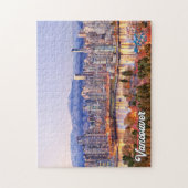 美しいバンクーバー、ブリティッシュコロンビア州、カナダ ジグソーパズル (縦)