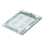 美しいバンコカード/シート ノートパッド (回転)