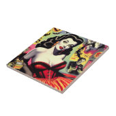 美しいバンパイアピンアップ タイル (側面)