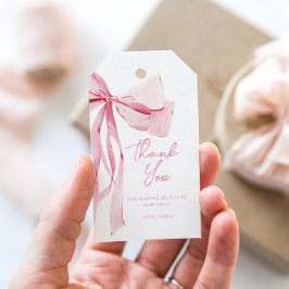 美しいバースデー ギフトタグ