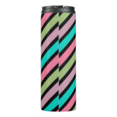 美しいパイナップルとストライプ タンブラー (裏面)