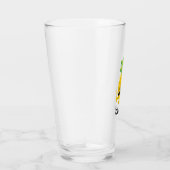 美しいパイナップルの口ひげ タンブラーグラス (右)