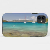 美しいパイレーツ・ブライトの入り江のスノーケラー、ブライト Case-Mate iPhoneケース (裏面(横))