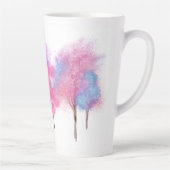 美しいパステルツリー カフェラテマグ (右)