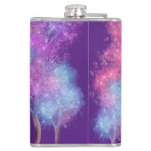 美しいパステルツリー フラスク (裏面)