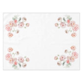 美しいパステルベビーシャワー テーブルクロス (正面(横))