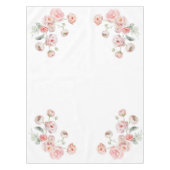 美しいパステルベビーシャワー テーブルクロス (正面)