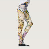 美しいパステルユニークモザイク レギンス (右)