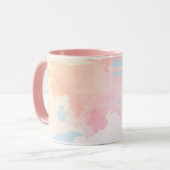 美しいパステル色の雲 マグカップ (正面左)
