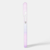 美しいパステル調の水彩画は縞で飾ります Case-Mate iPhoneケース (裏面 / 左)