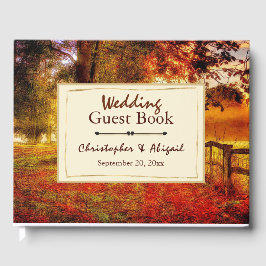 美しいパス秋離れ秋クリスチャン結婚ズ ゲストブック