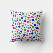 美しいパタカラフルーン クッション (裏面)