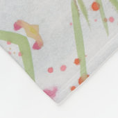 美しいパターン（の模様が）あるデザイン フリースブランケット (角)