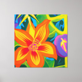 美しいパッションフルーツ絵画ズ キャンバスプリント