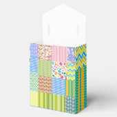 美しいパッチワークデザイン フェイバーボックス (オープン)