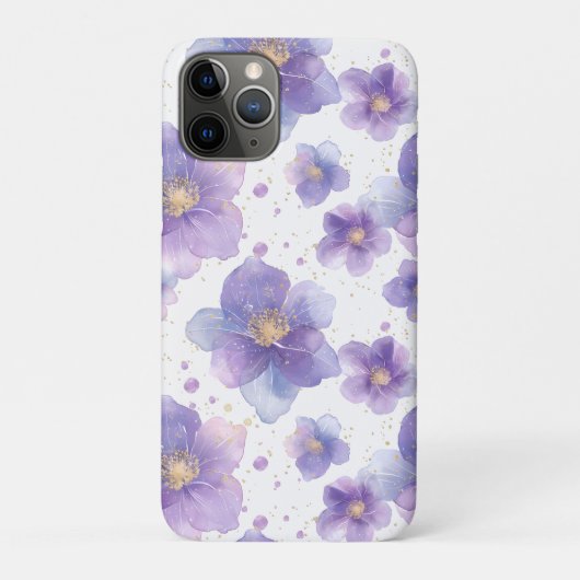 美しいパテエレガントンのシームレスなプリントの花 Case-Mate iPhoneケース (裏)
