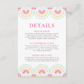 美しいパペルピカドメ結婚キシカン詳細 エンクロージャーカード (正面)