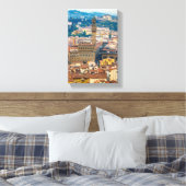 美しいパラッツォヴェッキオビュー，フィレンツェ，イタリア キャンバスプリント (インサイチュ (寝室))